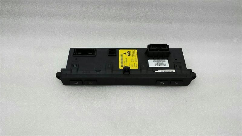 BMW 6 Series E63 Switch Block 9163848 Switch Block Seat Heater PTS PDC