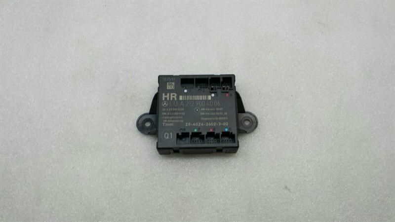 Mercedes E Class W212 RRH Door Module A2129004006 Door Control Unit Rear Right