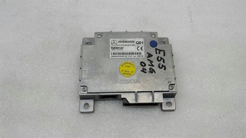 2004 MERCEDES E Class E55 AMG A2118703826 Phone Controller Nokia Interface