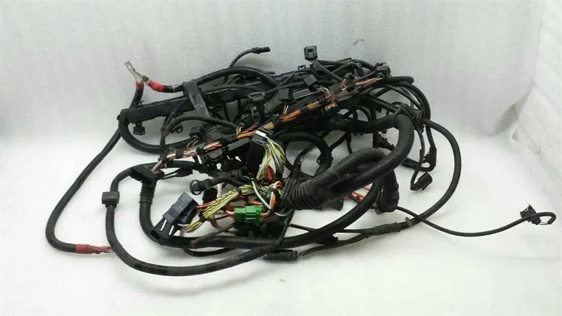BMW Z4 E85 ENGINE WIRING LOOM 12517565488 engine harness