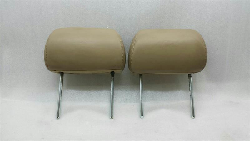 JAGUAR XKR XK X150 Headrest C2P9179SEP PAIR HEADREST CARAMEL LEATHER
