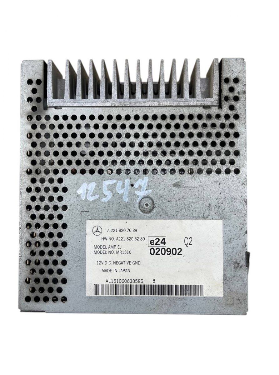 2218207689 2218205289 MR1510 Audio amplifier MERCEDES-BENZ S-CLASS (W221) (2005-2013)