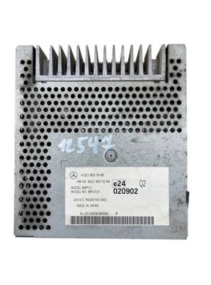 2218207689 2218205289 MR1510 Audio amplifier MERCEDES-BENZ S-CLASS (W221) (2005-2013)