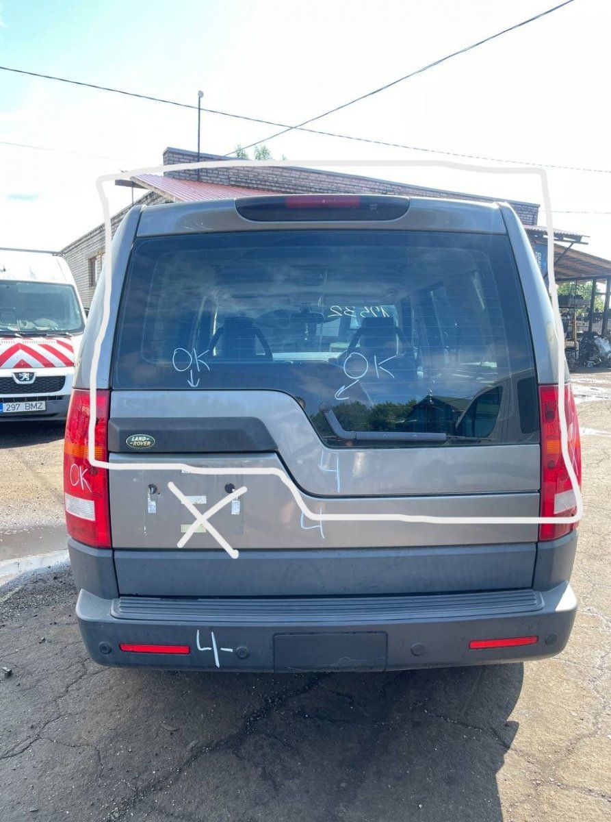 Bootlid / tailgate LAND ROVER DISCOVERY III (TAA) (2004-2009)