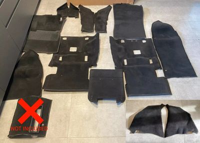 Mercedes G class W463 GENUINE Floor Carpet SET Black LHD 2002-2012 Година