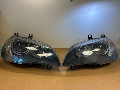 GENUINE BMW X5 E70 Front Xenon light lamp LH&amp;RH SET 07-04/10 year