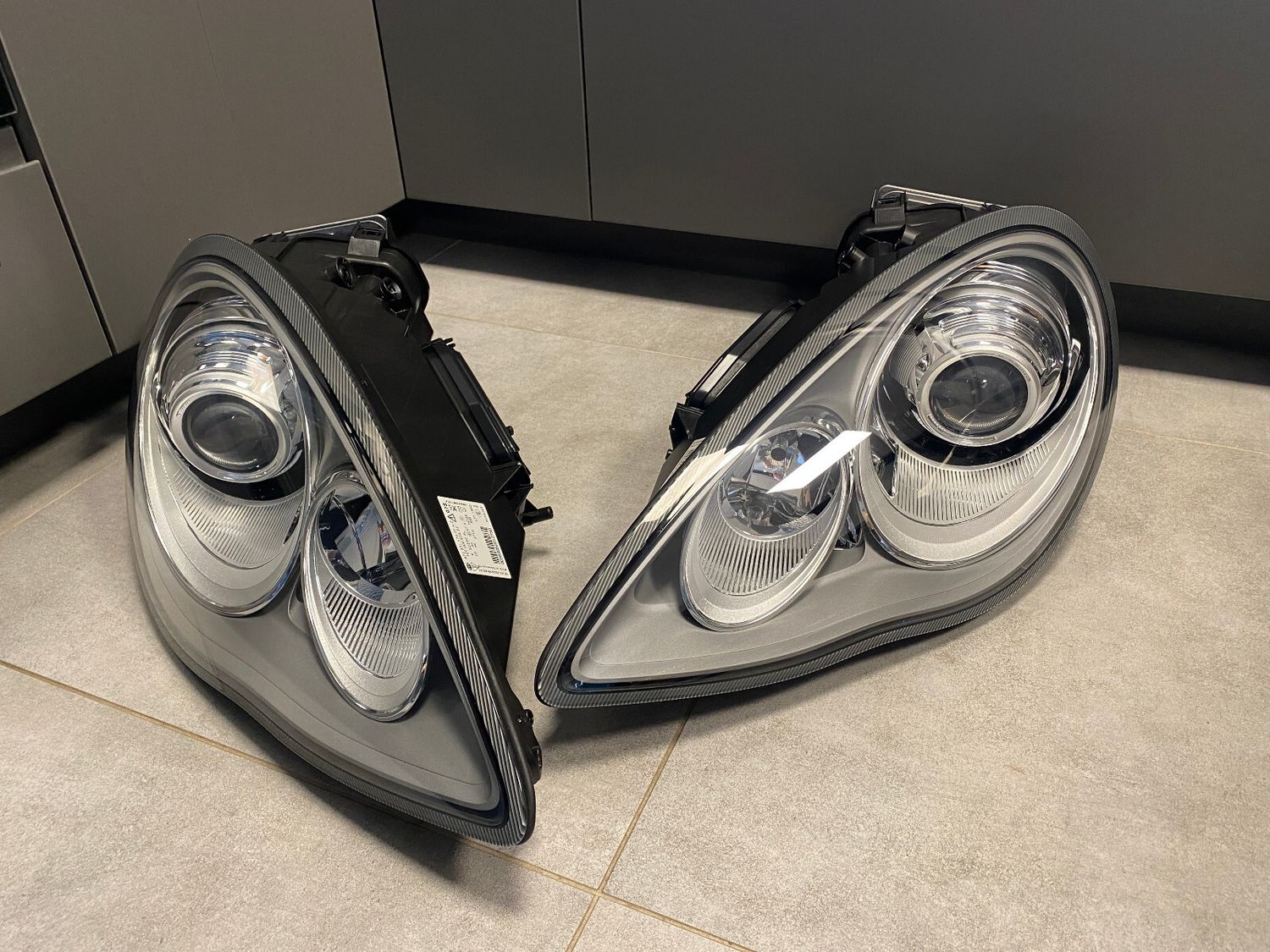 Porsche Panamera 970 Genuine Xenon Dynamic Headlights SET LH &amp; RH 10-13 Year