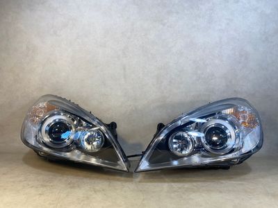 Volvo S60 V60 GENUINE Xenon Headlight lamp SET LHD 10-14 y until Facelift 9 PIN