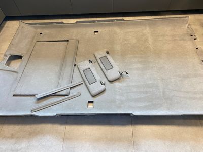 Mercedes G класа W463 ОРИГИНАЛЕН Шибедах Алкантара Таван КОМПЛЕКТ 2001-2011 Година