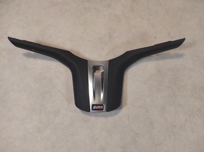 BMW 1 2 3 Z4 F G -series GENUINE Decor trim cover, steering wheel, 32308746678