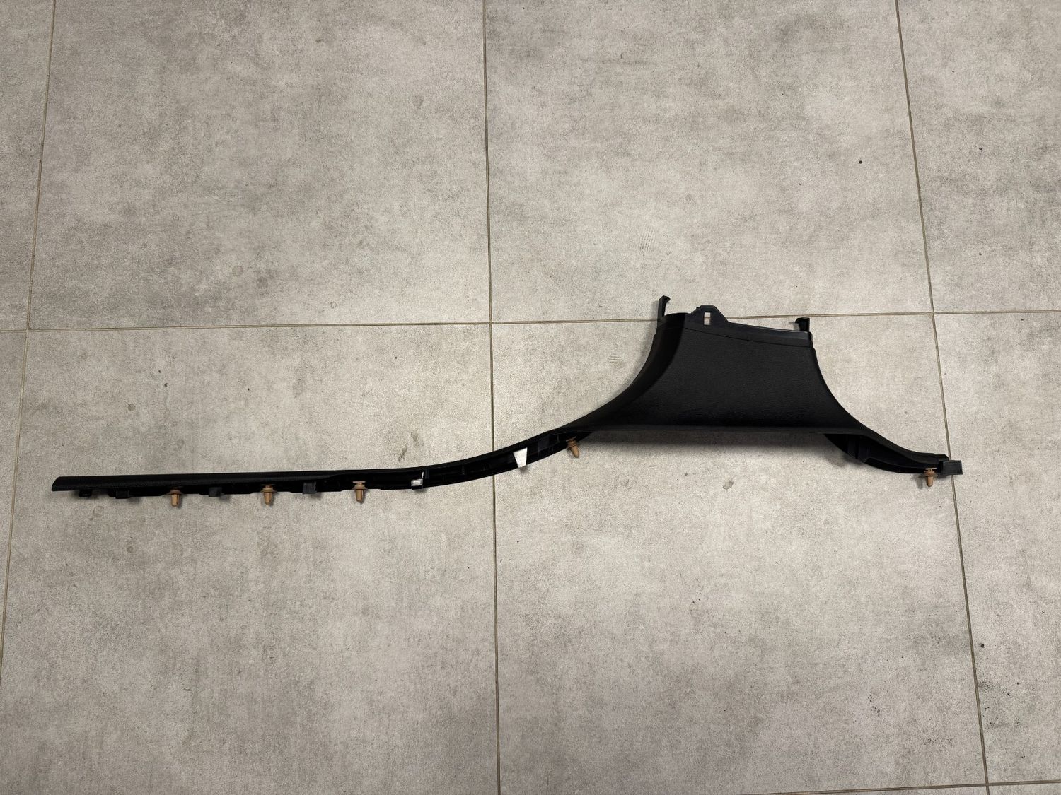 OEM BMW X5 E70/LCI Schwarz Black Cover Strip Entrance Front Right 51476954906