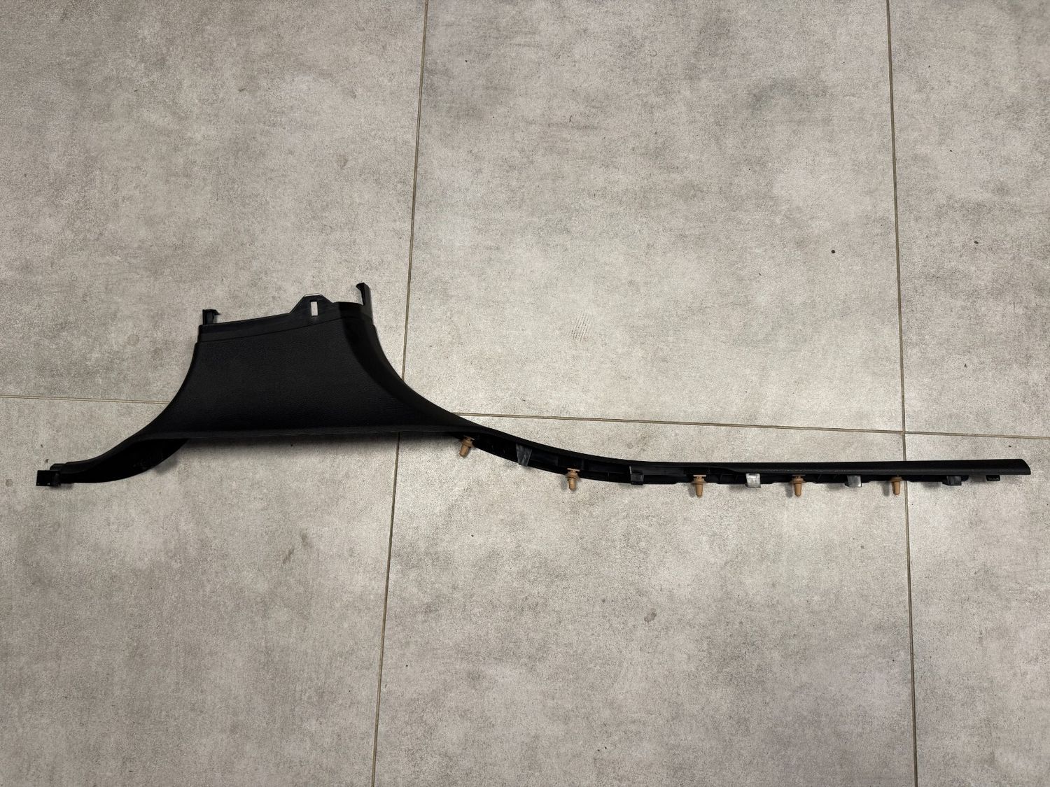 OEM BMW X5 E70/LCI Schwarz Black Cover Strip Entrance Front Left 51476954905