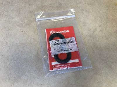 PORSCHE 911 991 Front Brake Caliper Dust Cap Set 96535291700 NEW GENUINE