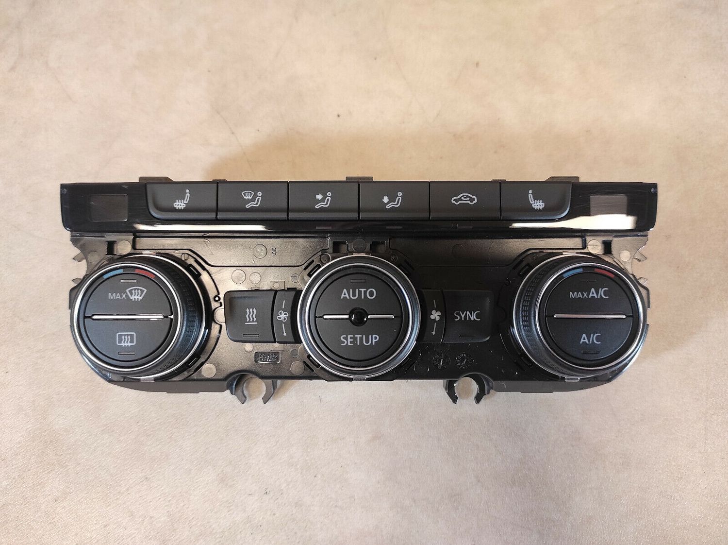 VW GOLF VII 5G1, BQ1, BE1, BE2 - CLIMATE CONTROL PANEL REGULATOR 5G0907044S