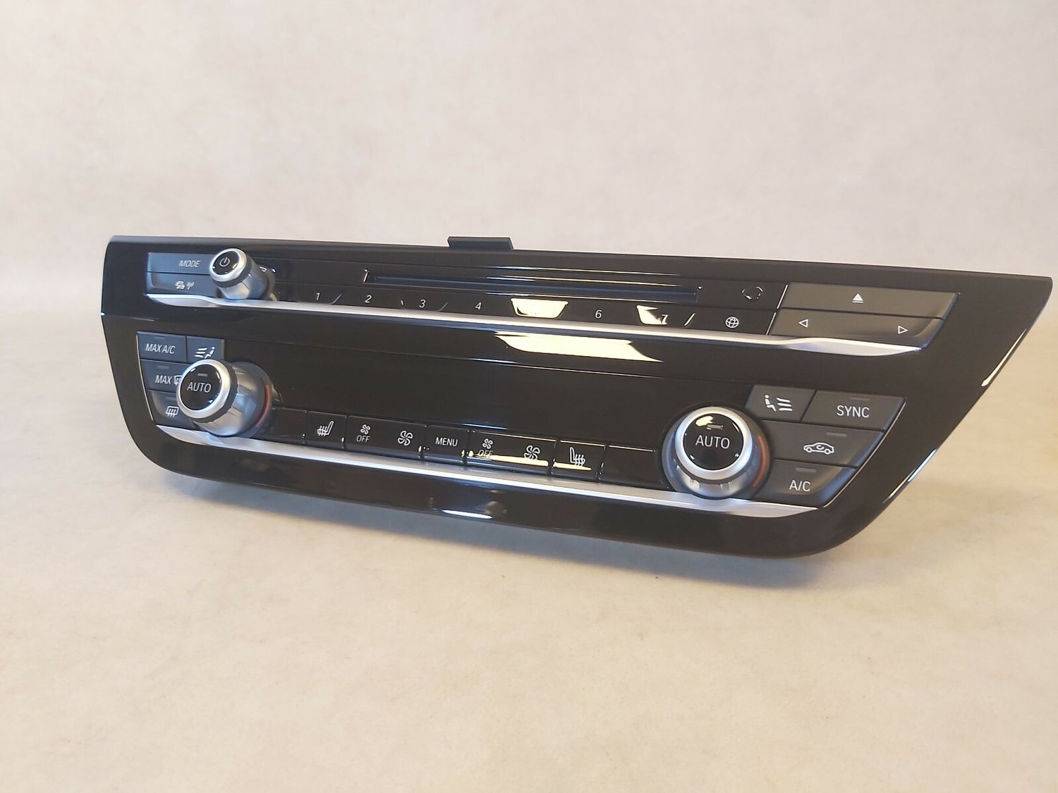 OEM BMW G SERIES G30 G31 G32 G38 RADIO AND CLIMATE A/C CONTROL PANEL HEATED SEAT
