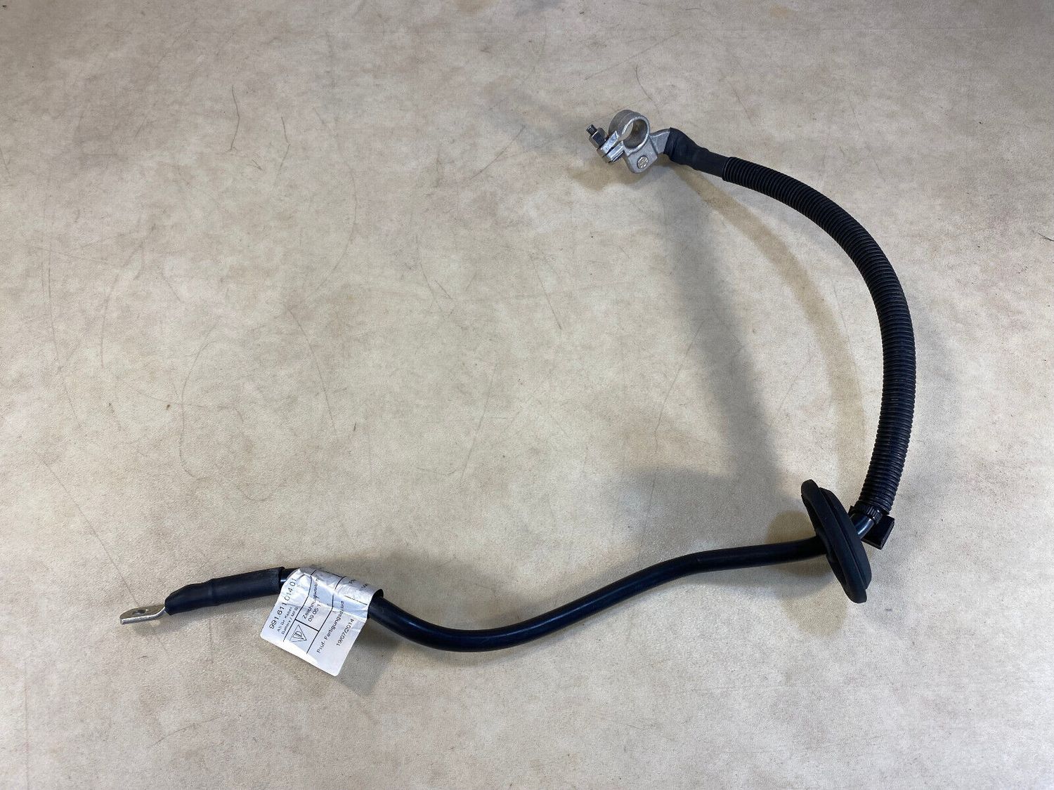 Porsche Cayman Boxster Carrera 911 981 982 718 OEM Ground Battery Wiring Cable