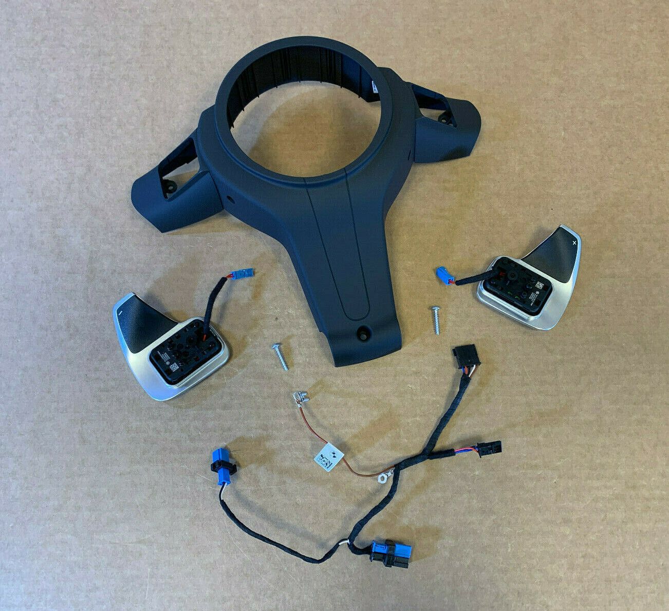 BMW X3 X4 X5 X6 F25 F26 F15 F16 GENUINE M Steering Wheel Shift Paddles SET