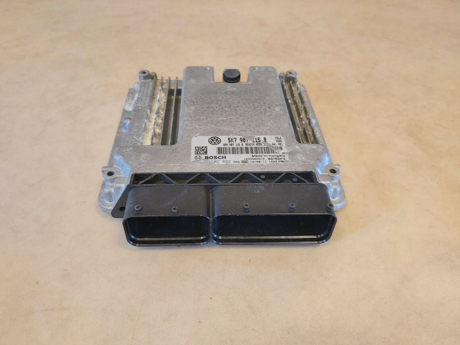ОРИГИНАЛЕН VW Golf 6 VI R R-Line ECU МОДУЛ ЗА УПРАВЛЕНИЕ НА ДВИГАТЕЛЯ 0261S02892 5K7907115B
