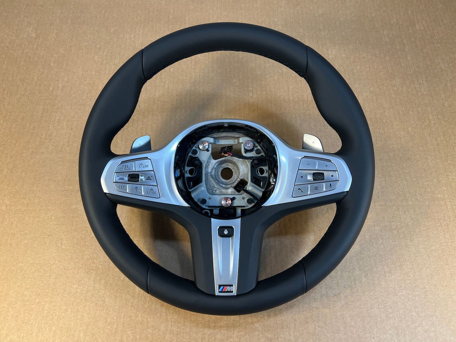 BMW 7 G11/G12 LCI X7 G07 OEM M Steering Wheel Shift Paddles VIBRO Heating Assist
