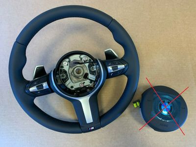 BMW F22 F23 F30 F31 F32 F33 F34 F36 USA OEM M Лостки за волан VIBRO