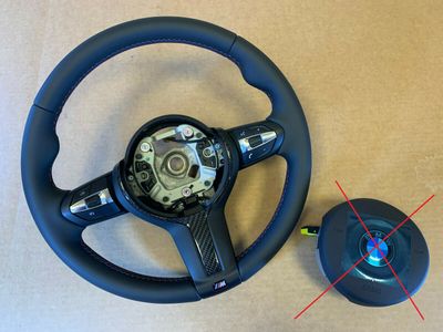 BMW F01 F02 F03 F04 F06 F07 F10 F11 F12 F13 GENUINE USA M Steering Wheel
