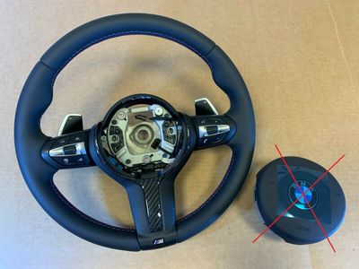 BMW F22 F30 F31 F32 F33 F34 F36 USA M Steering Wheel PADDLE HEAT VIBRO ACC CARBO