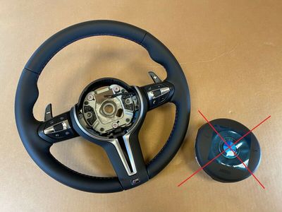 BMW M5 M6 F10 F06 F12 F13 OEM USA M Спортни перки за волан 32307846034