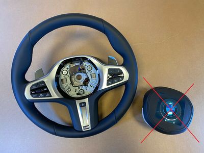 BMW 2 3 F44 G20 G21 G28 M Steering Wheel Paddles HEATING VIBRO ASSIST+