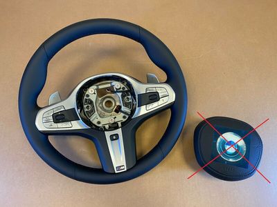 BMW 7 G11 G12 GENUINE EU M Steering Wheel Shift Paddles HEATING ASSIST+ VIBRO