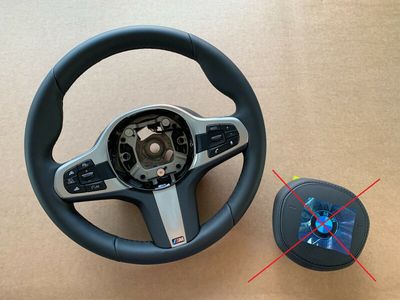 BMW 5 G30 G31 G38 6 G32 X3 G01 G08 X4 G02 GENUINE M Sport Steering Wheel ACC