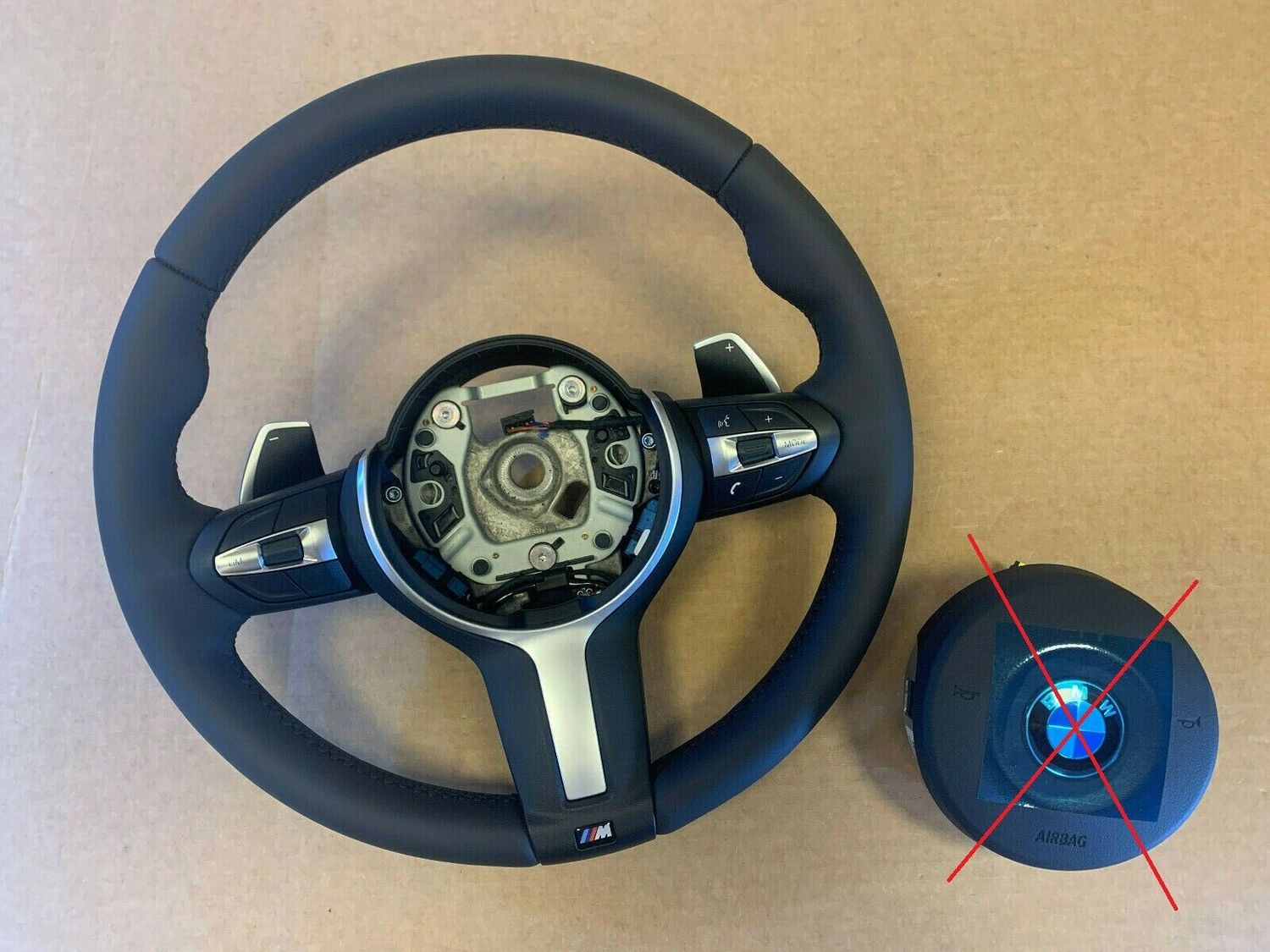 BMW F20 F21 F22 F23 F30 F31 F32 F33 F34 F36 F39 F45 F48 M Steering Wheel Paddles