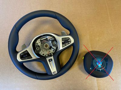 BMW 5 6 X3 X4 G30 G31 G32 G01 G02 LCI USA M Steering Wheel Paddles HEATING VIBRO