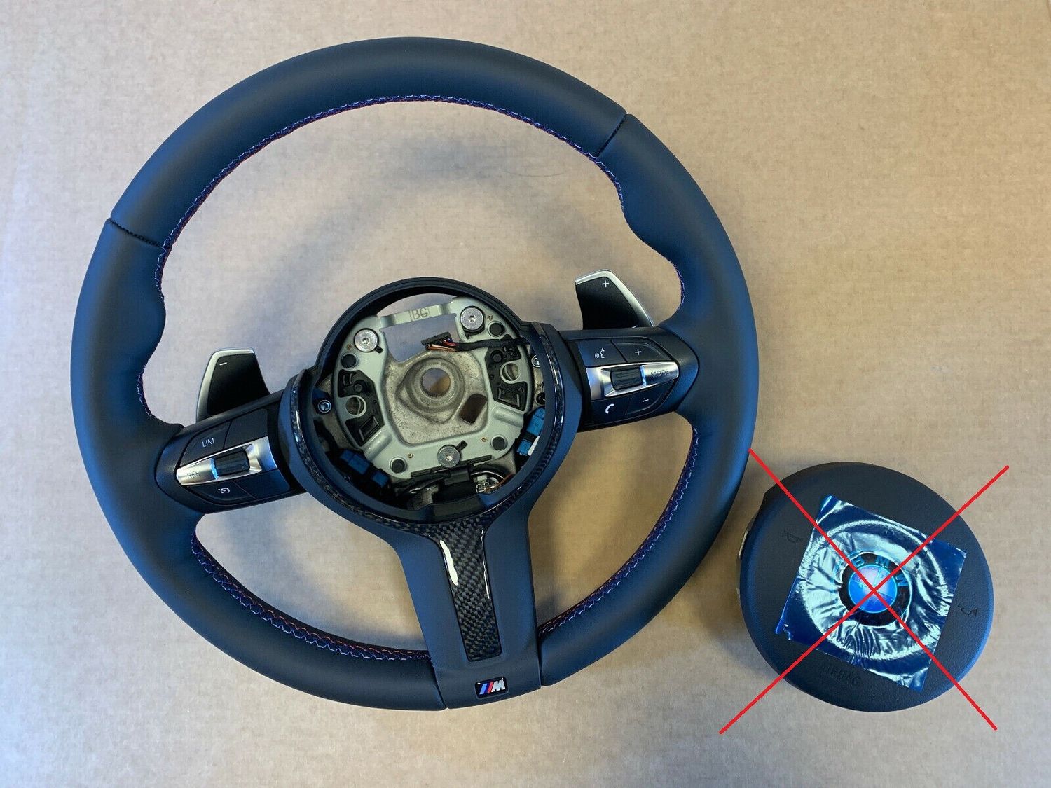 BMW F20 F21 F22 F30 F31 F32 F33 F34 F36 F39 F48 M Steering Wheel Paddles CARBON