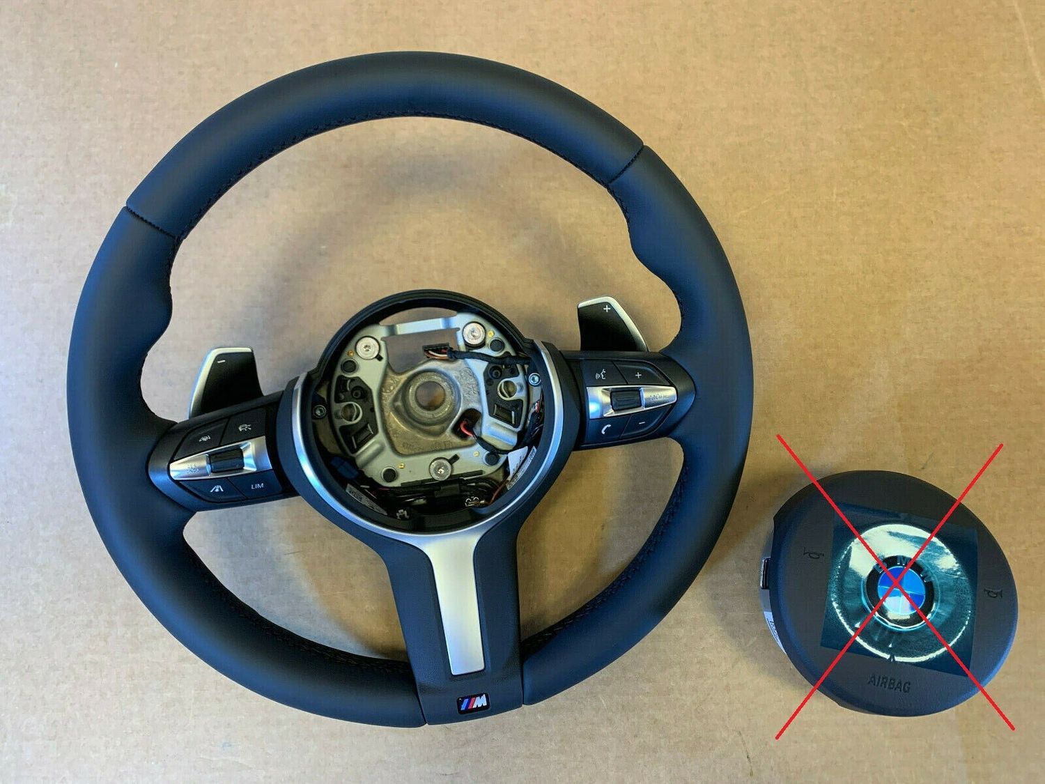 BMW F20 F22 F23 F30 F31 F34 F32 F33 F36 M Steering Wheel PADDLES VIBRO ASSIST+