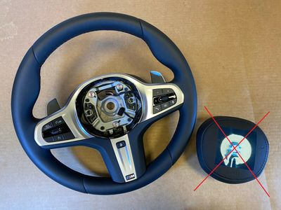 BMW 5 6 X3 X4 G30 G31 G38 G32 G01 G08 G02 LCI M Steering Wheel Paddle HEATING