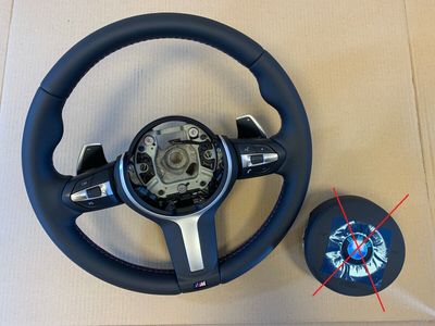 BMW X5 X6 X3 X4 F15 F16 F25 F26 GENUINE M Steering Wheel Paddles M STITCHES