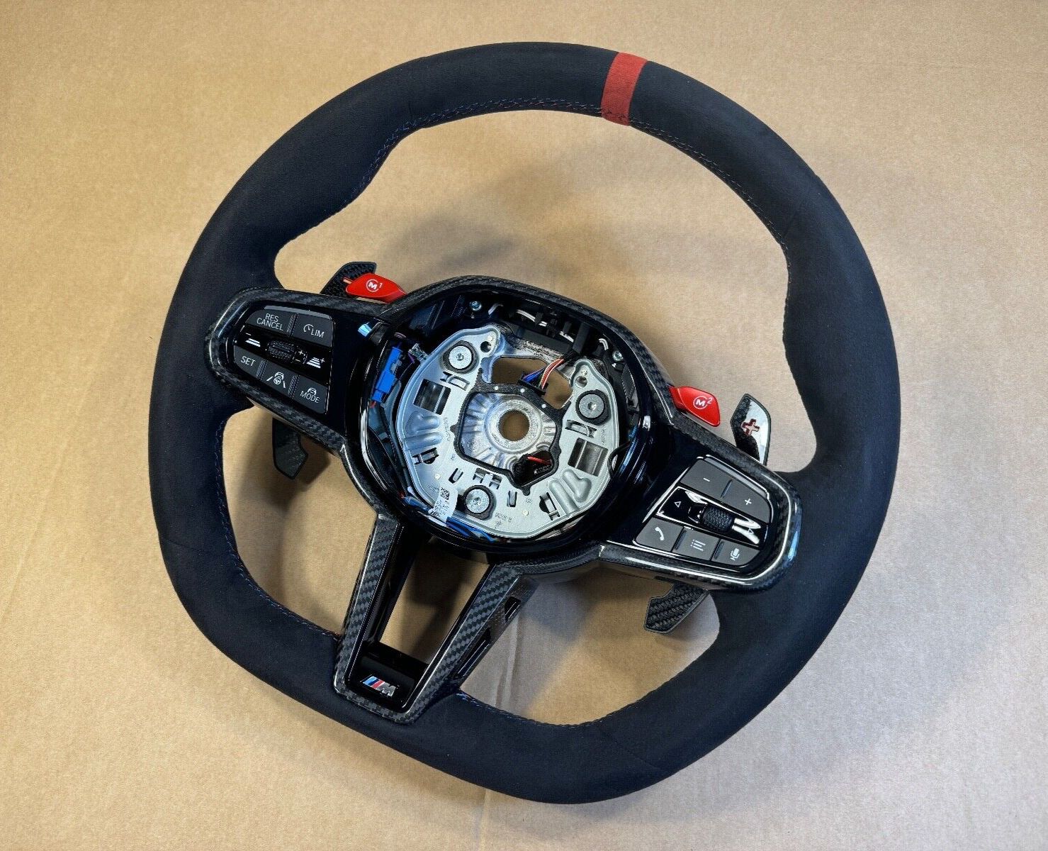 BMW M2 G87 M3 G80 G20 G21 M4 G82 M Steering Wheel Carbon VIBRO HEAT TJA ASSIST+