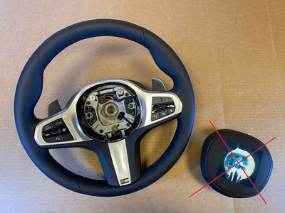 BMW 5 G30 G31 G38 6 G32 X3 G01 G08 X4 G02 GENUINE LCI M Steering Wheel VIBRO ACC