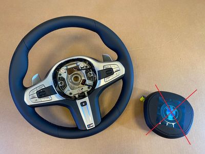 BMW 7 G11 G12 GENUINE USA M Steering Wheel Shift Paddles HEATING ASSIST+