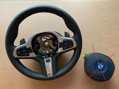 BMW 5 6 X3 X4 G30 G31 G32 G01 G02 OEM USA M Steering Wheel Paddles VIBRO HEATING