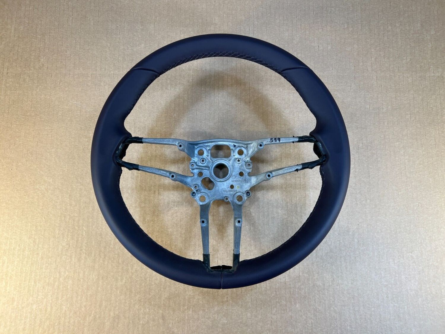 Steering wheel for Porsche 911 992 Panamera 971.2 Taycan GENUINE Nappa Leather