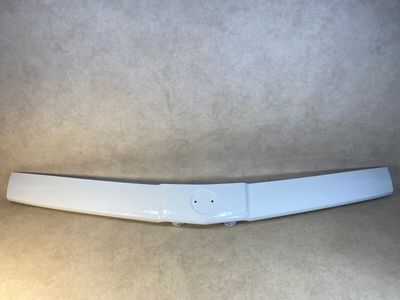 BMW 7 E23 Genuine Front Upper Bumper Hood Molding Body Cover Alpinweiss 3