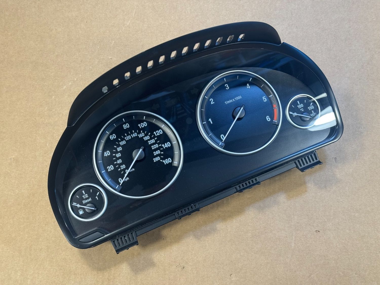 BMW 5 LCI F10 F11 X3 F25 X4 F26 X5 F15 Instrument Cluster Speedometer MPH DIESEL
