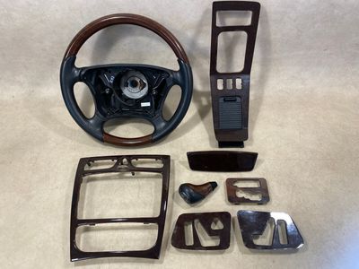 Mercedes G класа W463 ОРИГИНАЛЕН комплект интериорни дървени елементи