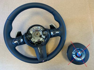 BMW X5 X6 X3 X4 F15 F16 F25 F26 M Лопатки за волан VIBRO ACC CARBON Mstitch