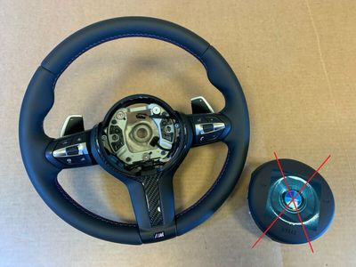BMW F15 F16 F25 F26 F30 F32 F34 F36 M Steering Wheel PADDLES HEATED ACC CARBON