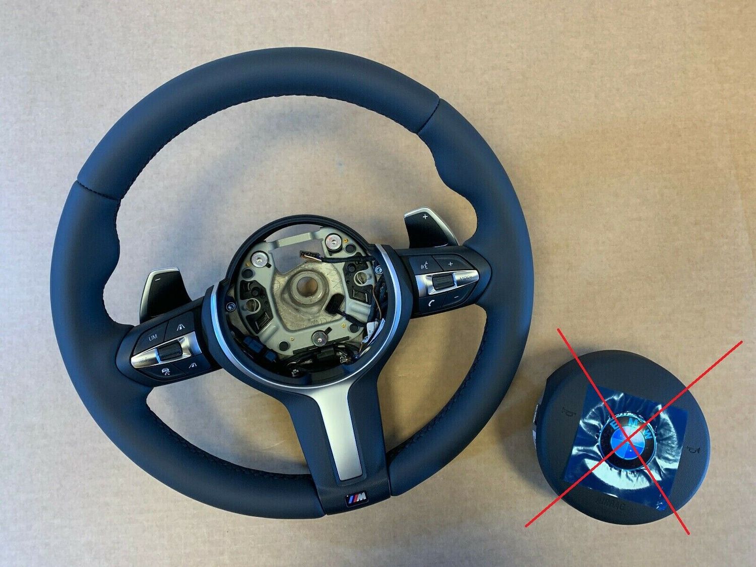 BMW F20 F22 F30 F31 F32 F34 F39 F48 M Steering Wheel Paddles HEATING VIBRO ACC