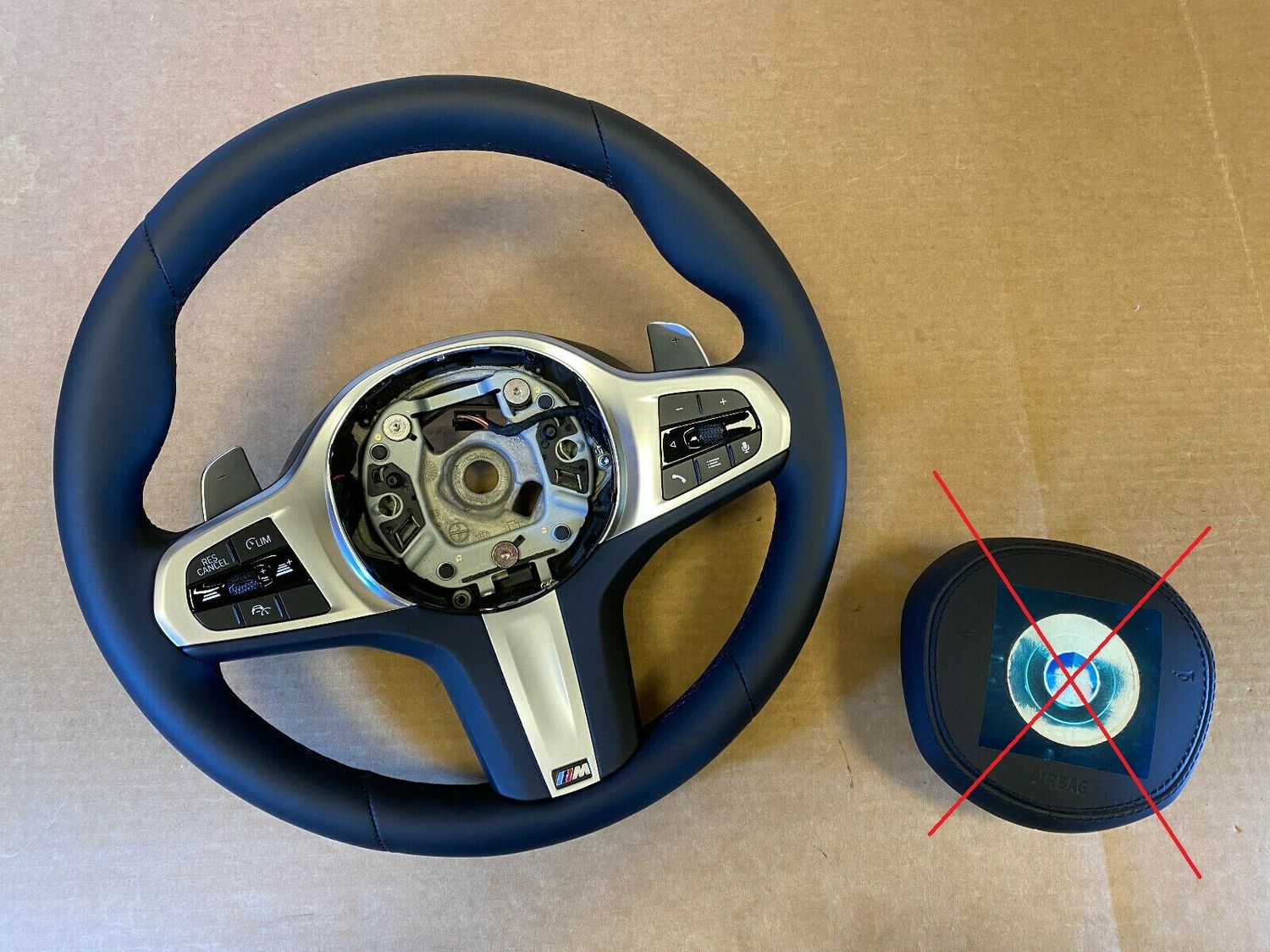 BMW 5 G30 G31 G38 6 G32 X3 G01 G08 X4 G02 OEM LCI EU M Steering Wheel ACC