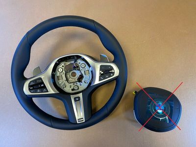BMW 2 3 F44 G20 G21 G28 EU M Лостчета за волан HEATING VIBRO ASSIST+