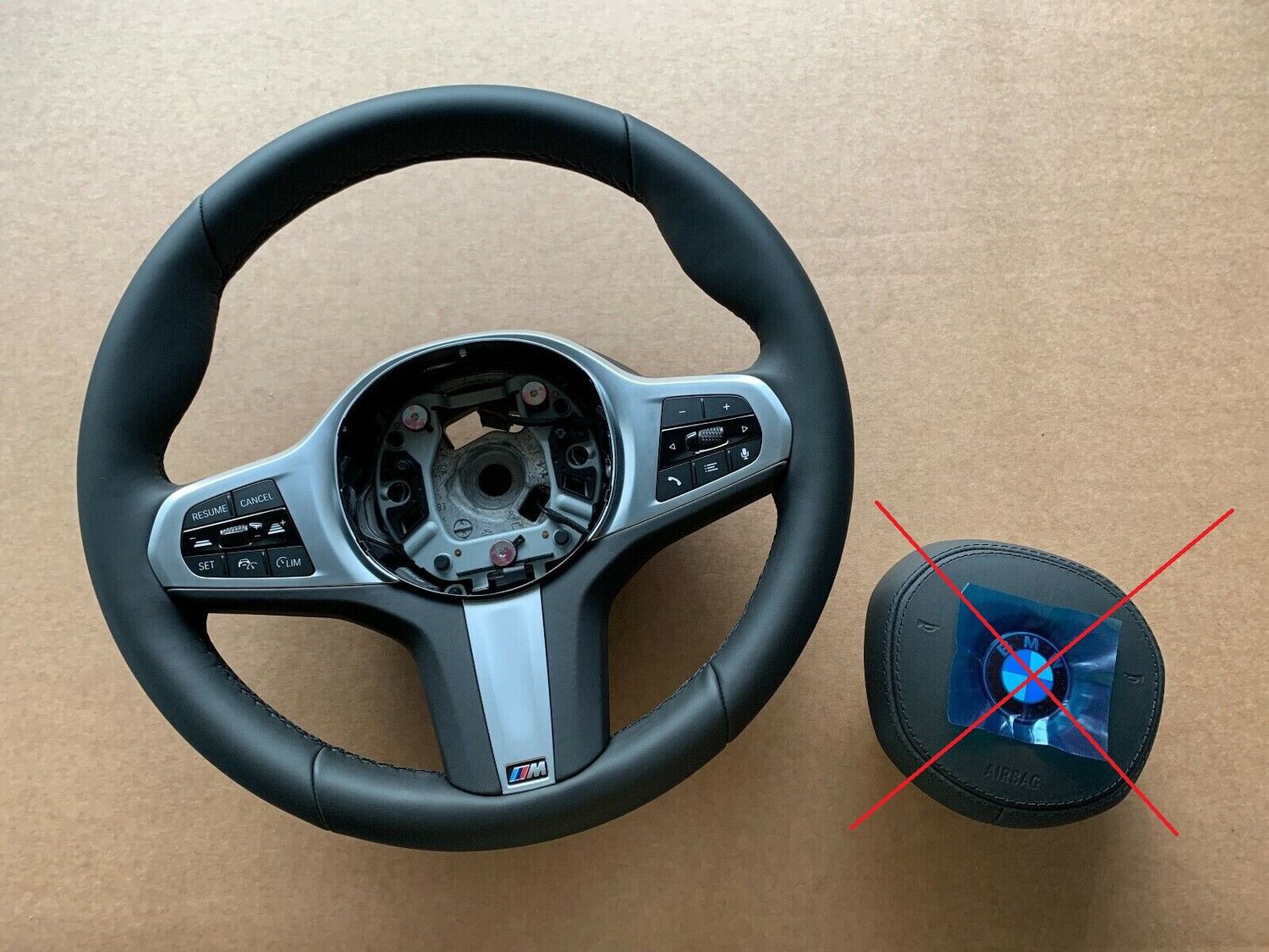 BMW LCI 5 G30 G31 G38 6 G32 X3 G01 G08 X4 G02 OEM M Steering Wheel VIBRIO ACC